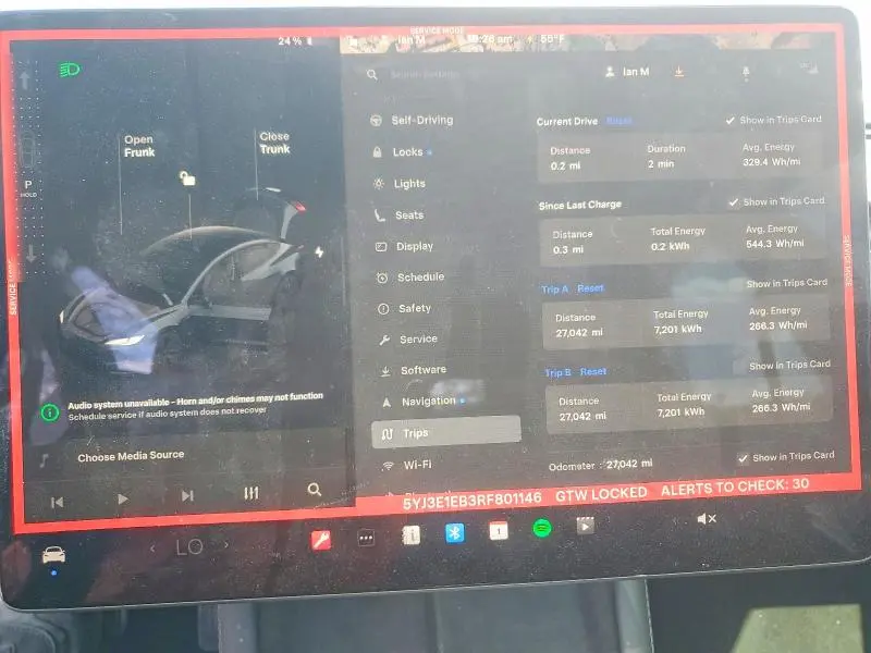 2024 TESLA MODEL 3   