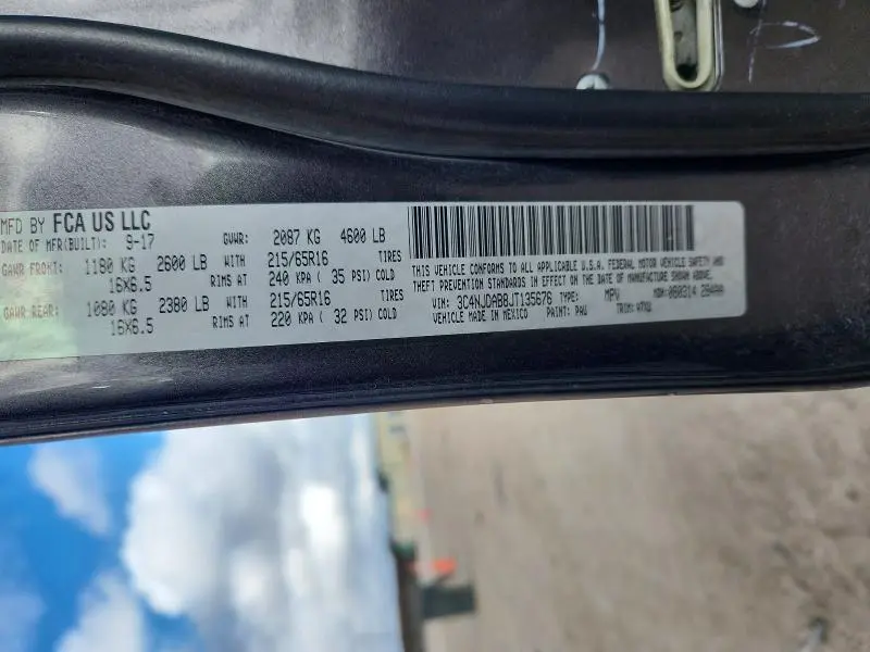 2018 JEEP COMPASS SPORT  