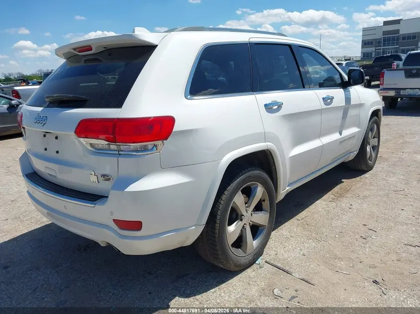 2016 JEEP GRAND CHEROKEE OVERLAND