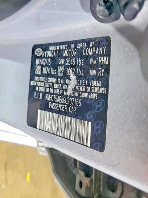 2016 HYUNDAI ACCENT SE  