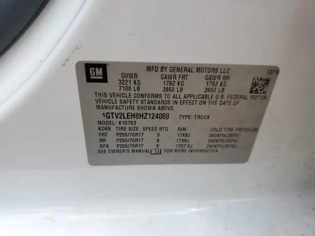 2017 GMC SIERRA K1500  