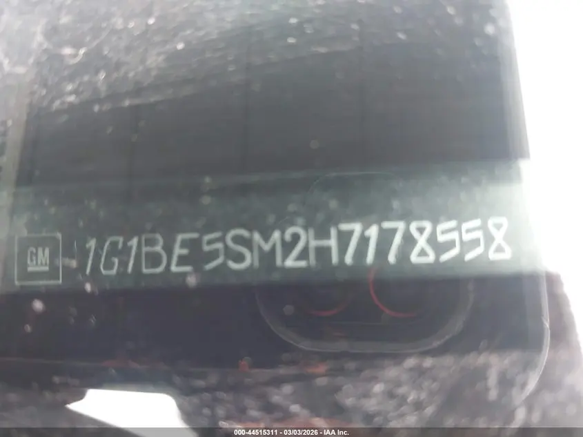 2017 CHEVROLET CRUZE LT AUTO