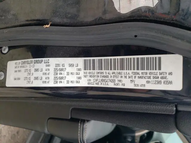 2014 JEEP CHEROKEE SPORT  