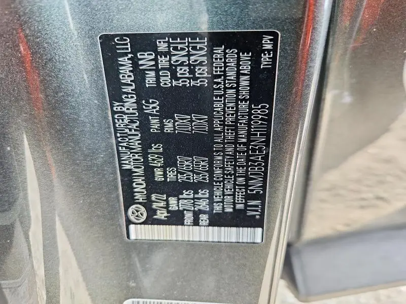 2022 HYUNDAI TUCSON SEL  