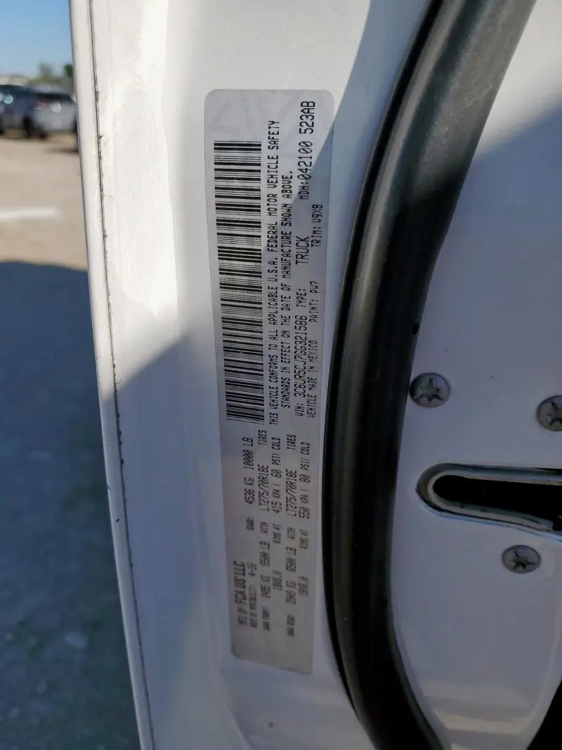2016 RAM 2500 ST  