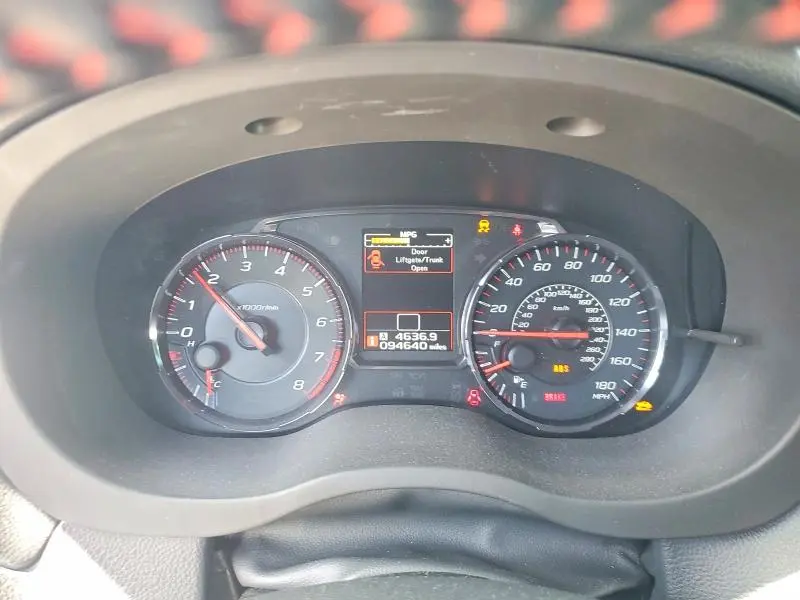 2020 SUBARU WRX   