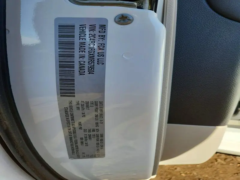 2021 CHRYSLER PACIFICA TOURING  