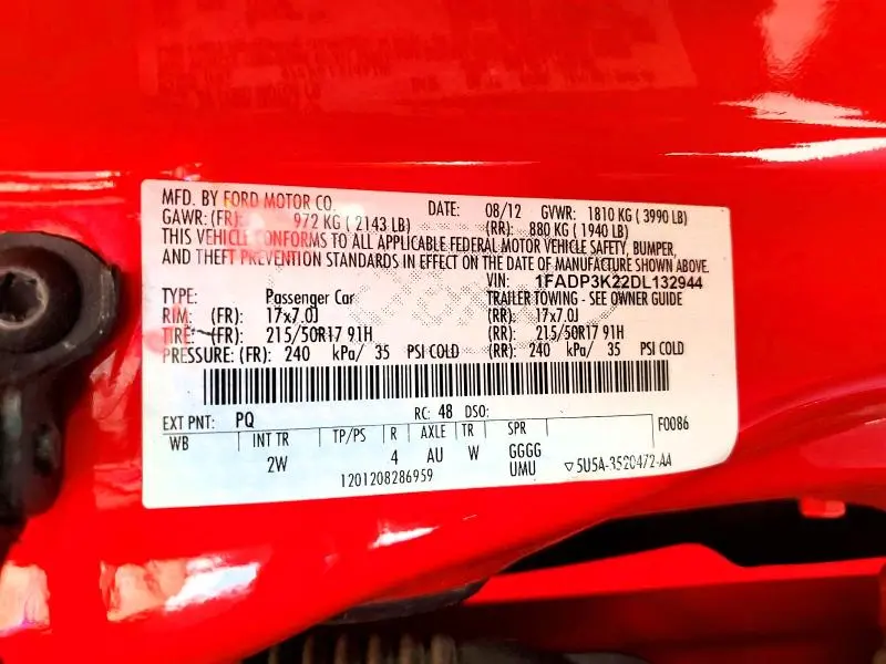 2013 FORD FOCUS SE   