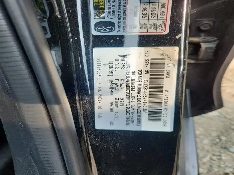 2014 MAZDA 3   