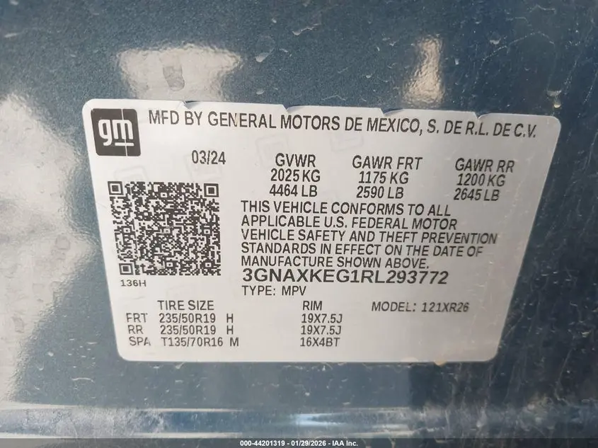 2024 CHEVROLET EQUINOX FWD LT