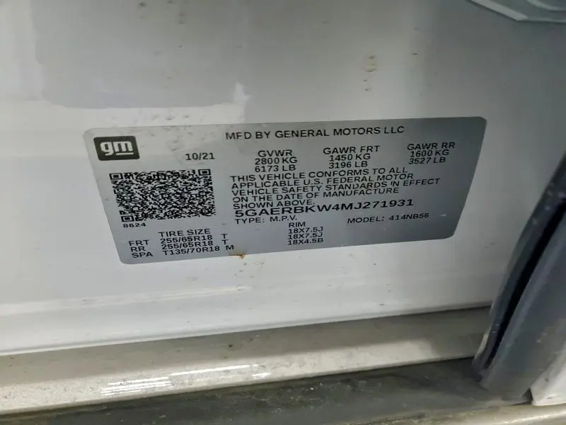 2021 BUICK ENCLAVE ESSENCE  