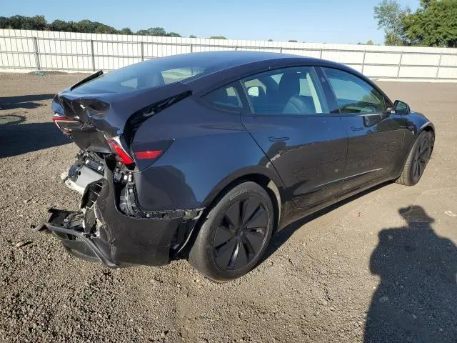 2025 TESLA MODEL 3   