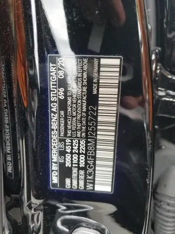 2021 MERCEDES-BENZ A 220 4MATIC  