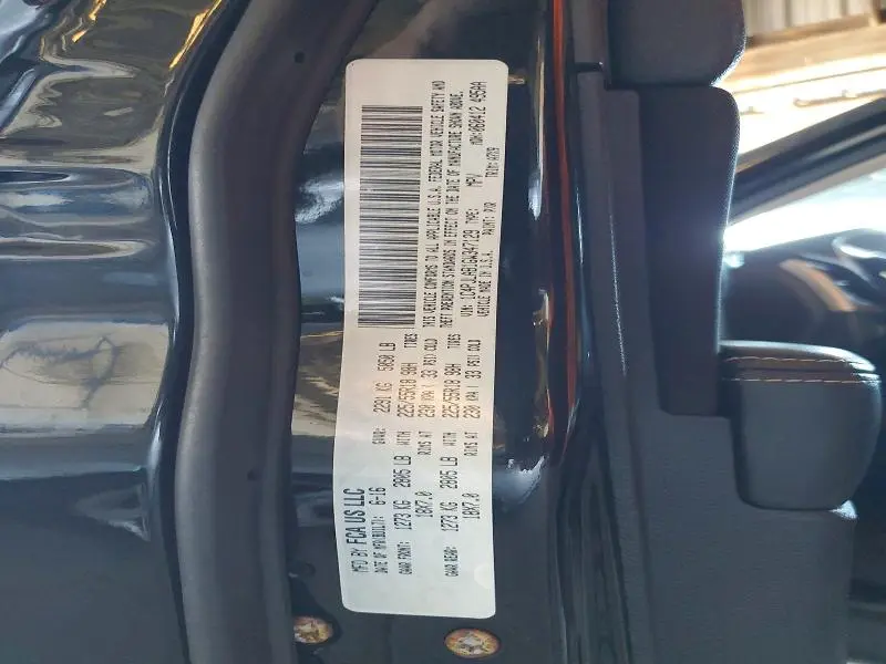 2016 JEEP CHEROKEE SPORT  