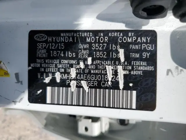 2016 HYUNDAI ACCENT SE  