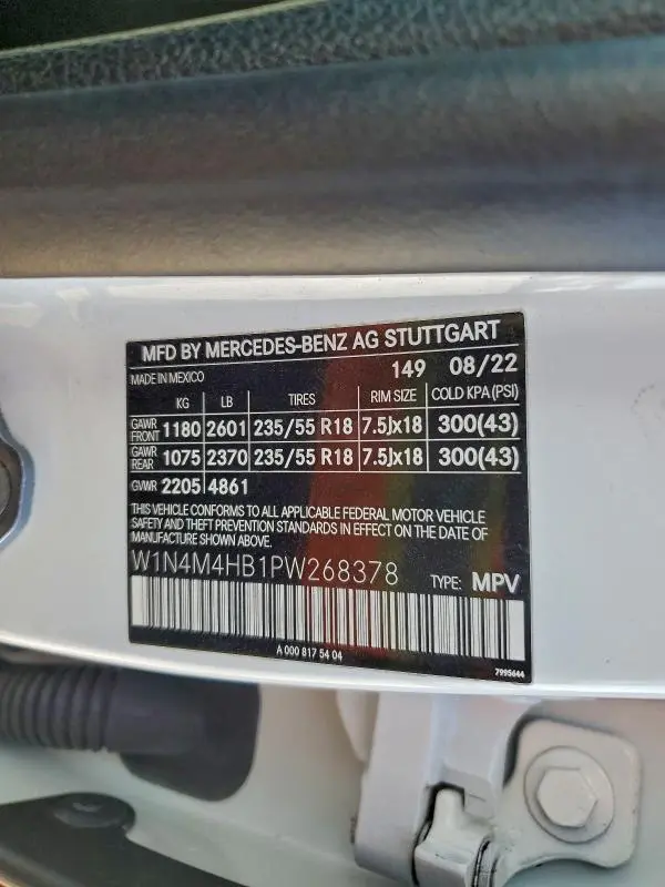 2023 MERCEDES-BENZ GLB 250 4MATIC  