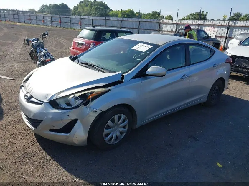 2016 HYUNDAI ELANTRA SE
