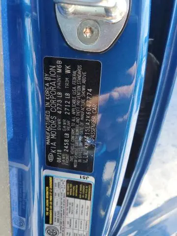 2019 KIA STINGER   