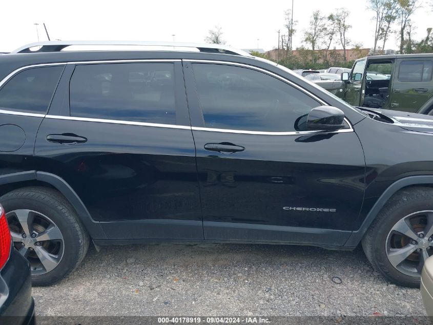 2019 JEEP CHEROKEE LIMITED 4X4