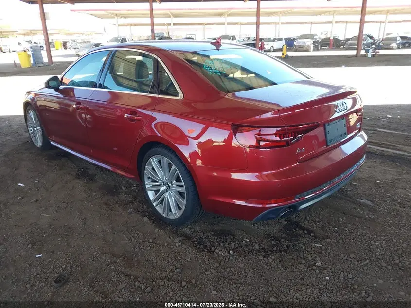 2018 AUDI A4 2.0T PREMIUM/2.0T TECH PREMIUM