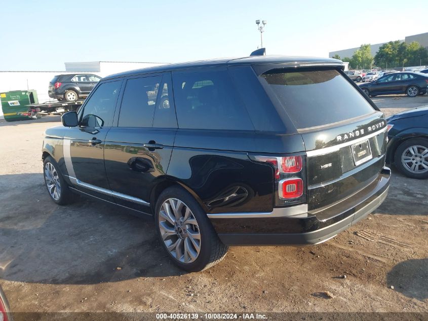 2018 LAND ROVER RANGE ROVER 3.0L V6 SUPERCHARGED HSE