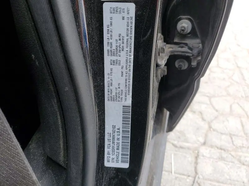 2021 RAM 1500 LARAMIE  