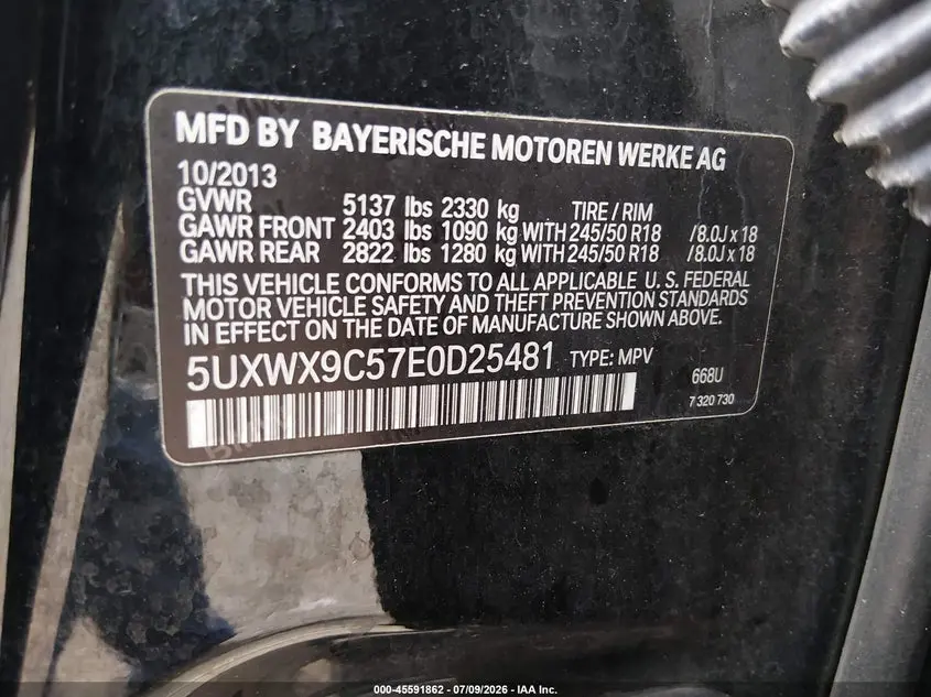 2014 BMW X3 XDRIVE28I