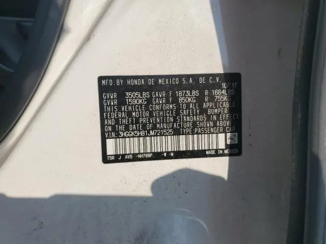 2018 HONDA FIT EX