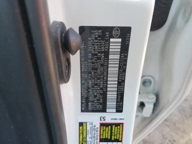 2024 TOYOTA CAMRY SE NIGHT SHADE  