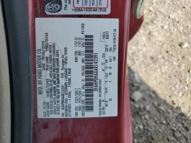 2010 FORD FUSION SE  
