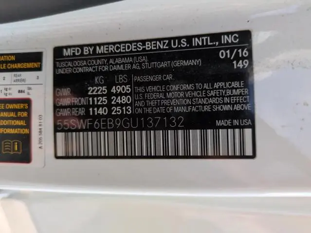 2016 MERCEDES-BENZ C 450 4MATIC AMG  