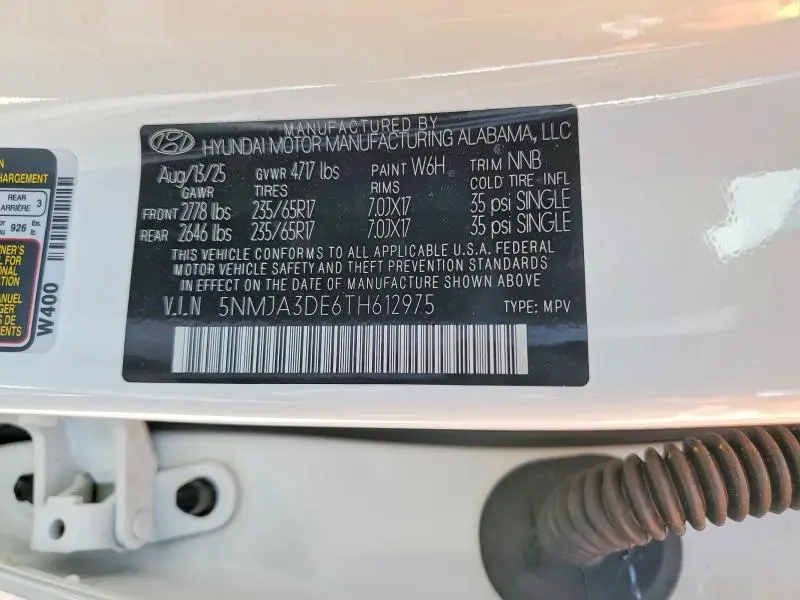 2026 HYUNDAI TUCSON SE  