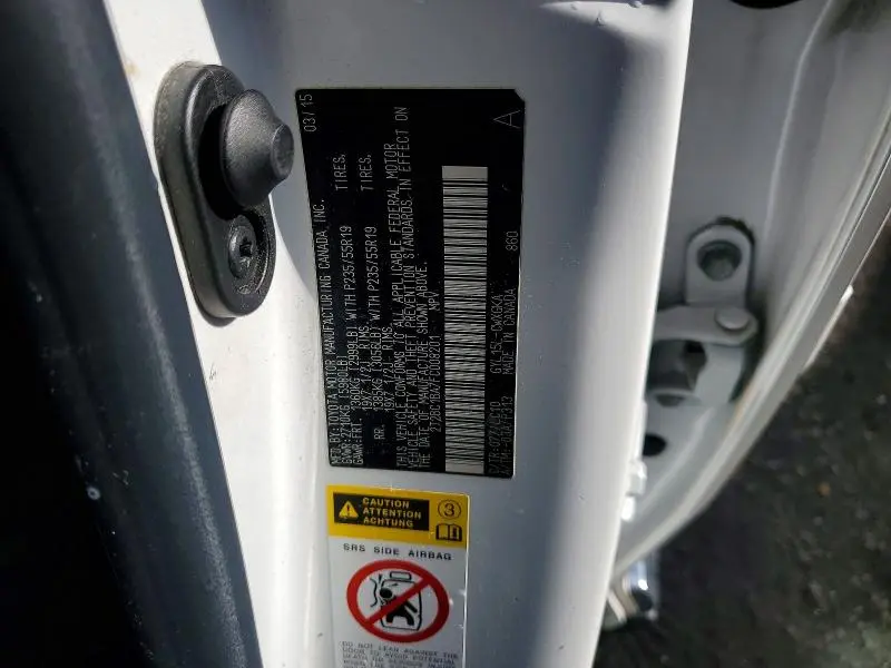 2015 LEXUS RX 450H BASE  