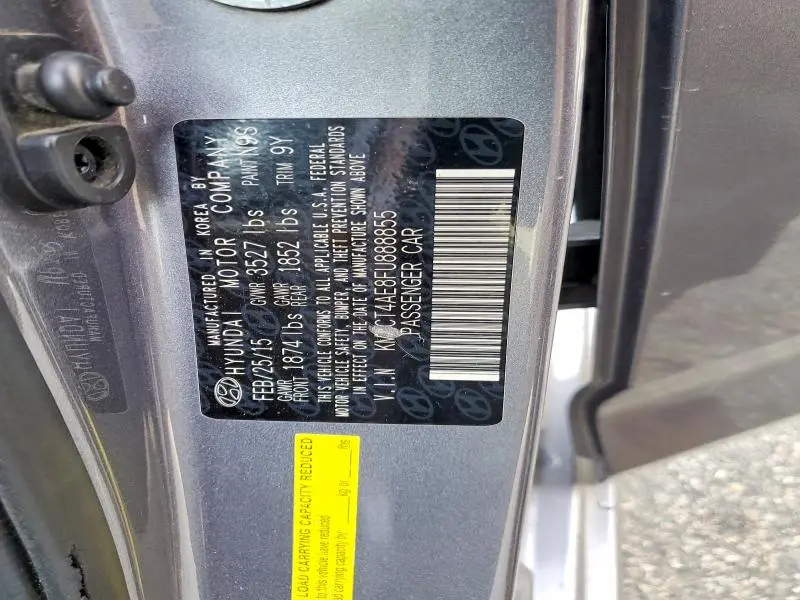 2015 HYUNDAI ACCENT GLS  