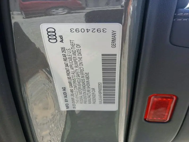 2024 AUDI A4 PREMIUM PLUS 45  