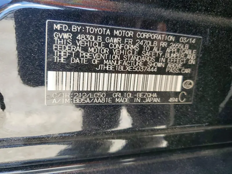 2014 LEXUS GS 350  