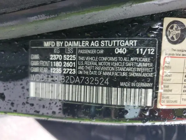 2013 MERCEDES-BENZ E 350 4MATIC  