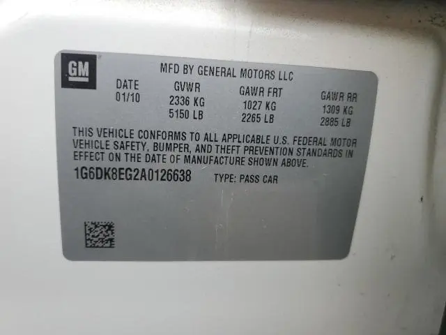 2010 CADILLAC CTS PERFORMANCE COLLECTION  