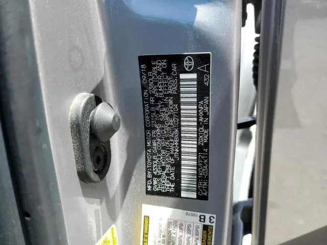 2019 TOYOTA C-HR XLE  