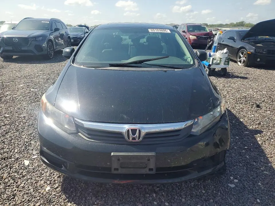 2012 HONDA CIVIC EXL  