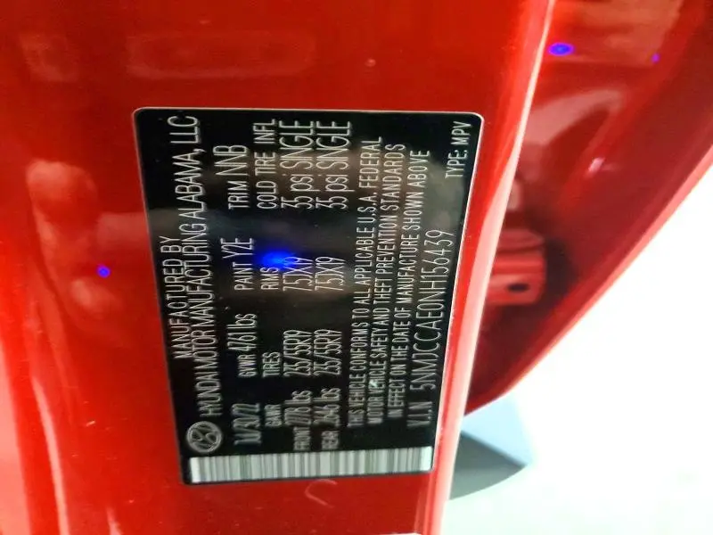 2022 HYUNDAI TUCSON SEL  