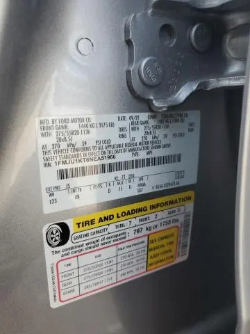 2022 FORD EXPEDITION LIMITED  