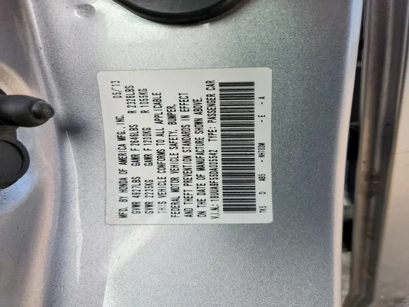 2013 ACURA TL TECH  