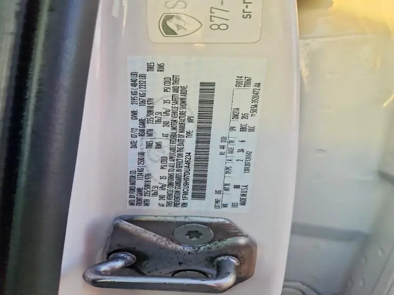 2013 FORD ESCAPE SEL  