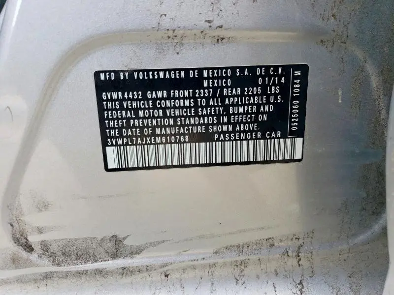 2014 VOLKSWAGEN JETTA TDI  