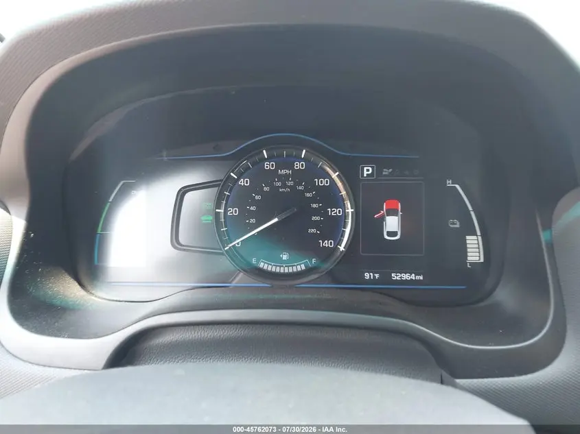 2018 HYUNDAI IONIQ HYBRID BLUE