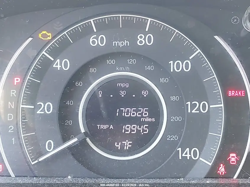 2013 HONDA CR-V EX-L