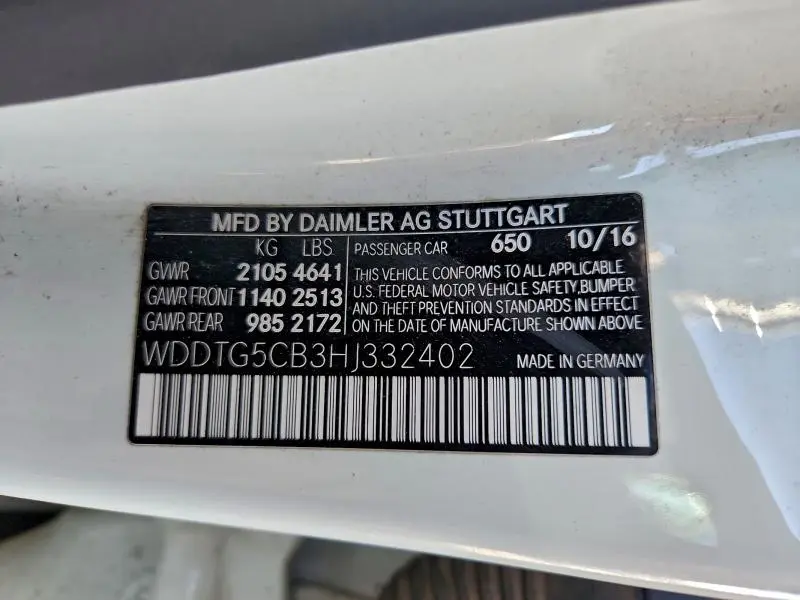 2017 MERCEDES-BENZ GLA 45 AMG  