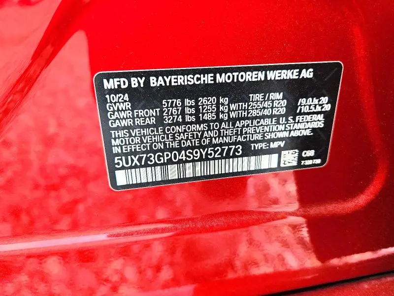 2025 BMW X3 M50  