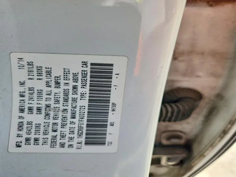2015 HONDA ACCORD HYBRID EXL  